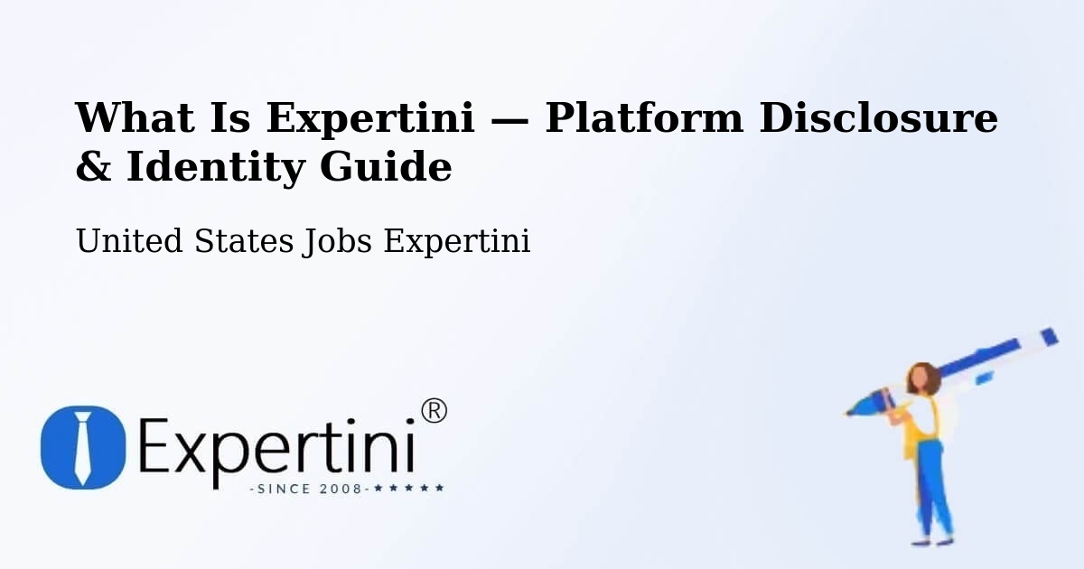 What Is Expertini — Platform Disclosure & Identity Guide – Rockledge